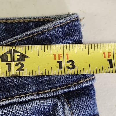Vervet Women’s 26 Jeans Mid Rise Blue Denim Pants - Thumbnail 2