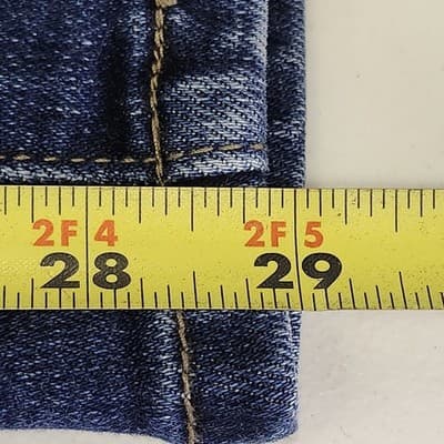 Vervet Women’s 26 Jeans Mid Rise Blue Denim Pants - Thumbnail 3
