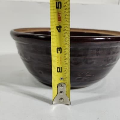 Marcrest Oven Proof Stoneware Bowl Casserole Dish W/ Corning Lid Retro Kitchen - Thumbnail 9