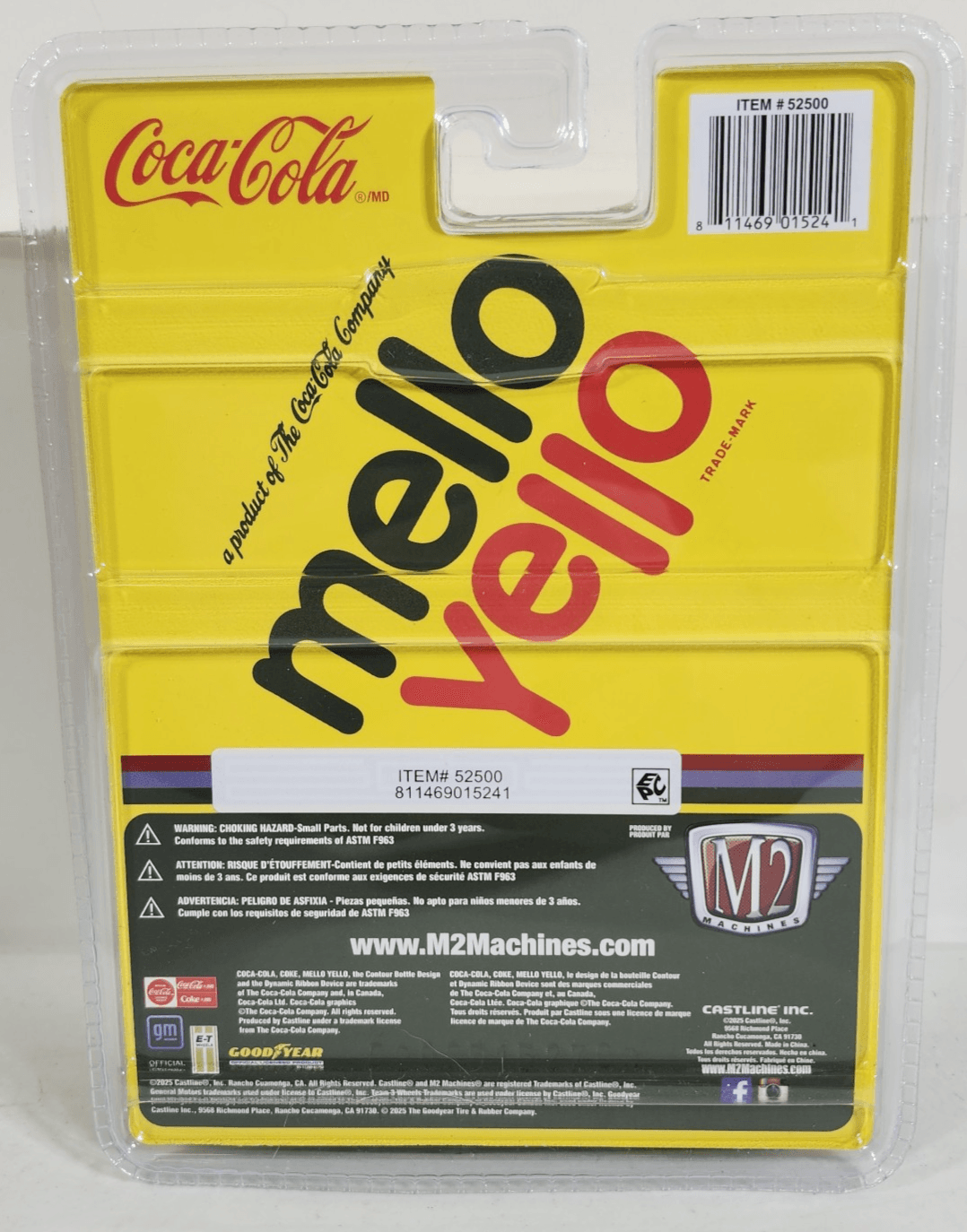 M2 Machines Coca-Cola Mellow Yellow 1973 Chevrolet Cheyenne Super 10 4x4 Truck - Thumbnail 5