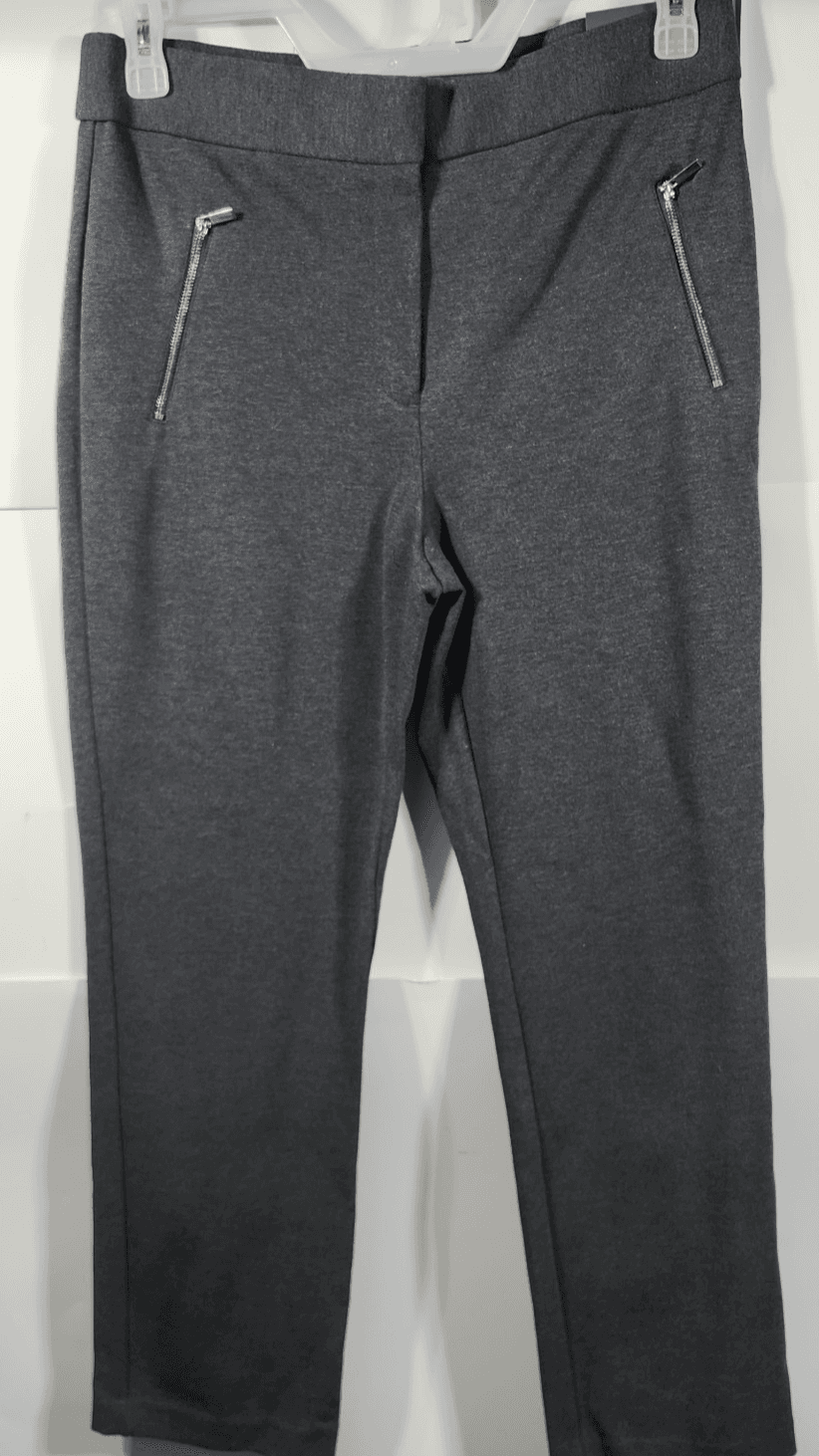 Worthington Women’s Size 10 Pants Ultra Stretch Gray Zip Pockets NEW - Thumbnail 5