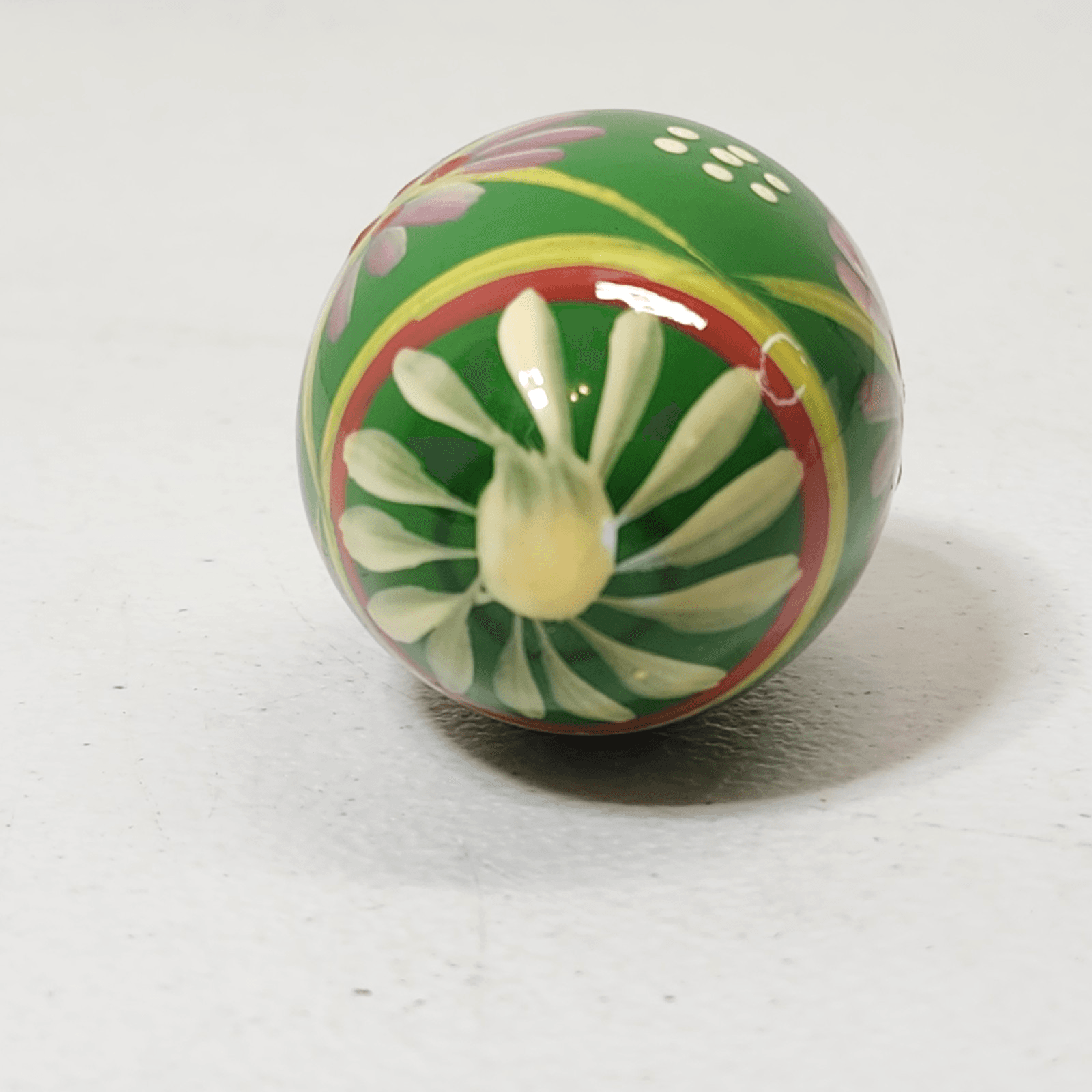 Vintage Decorative Easter Egg Hand Painted - Thumbnail 6