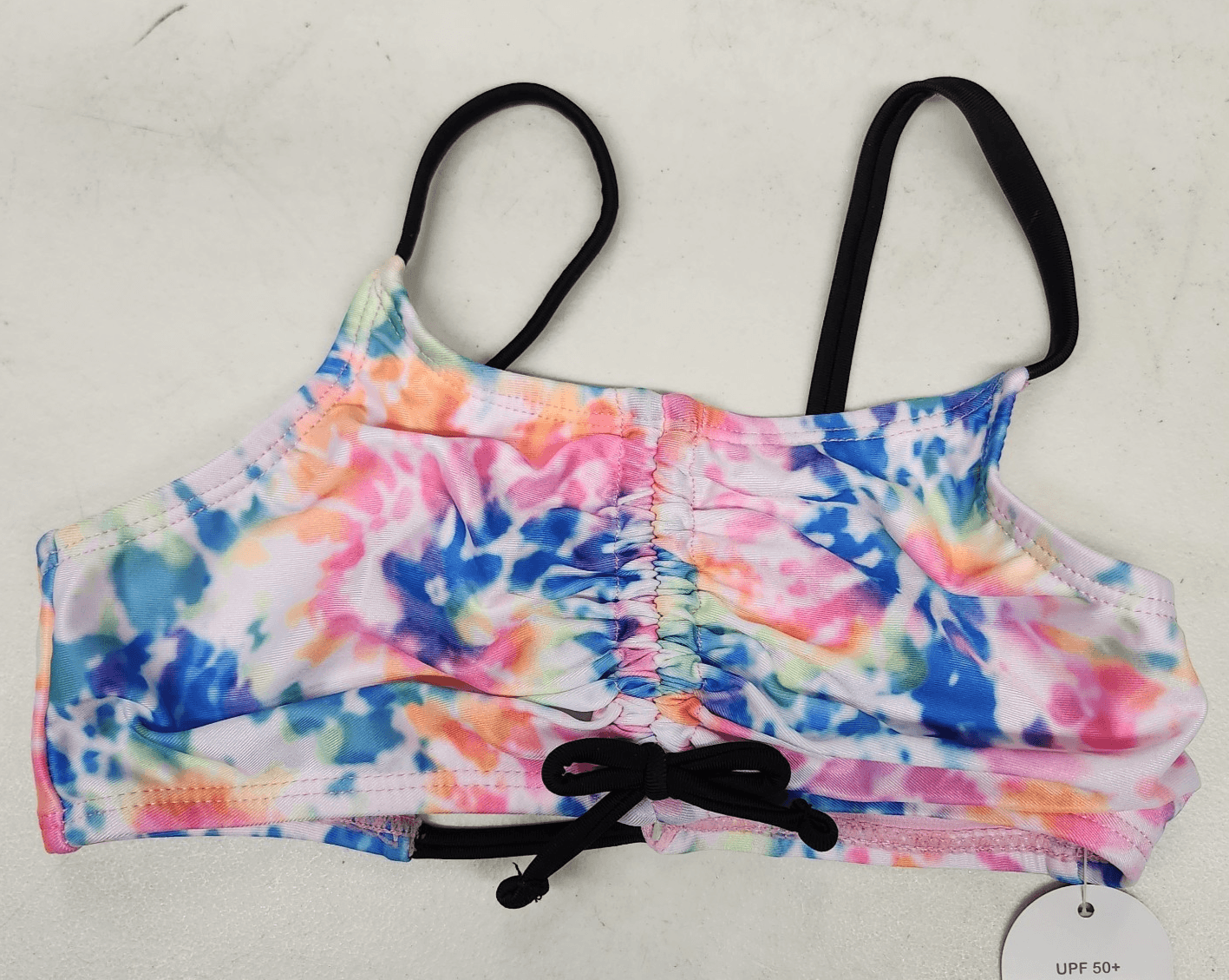 Wonder Nation Girls Colorful Swim Top Bikini Size Small 6-6X NEW - Thumbnail 3