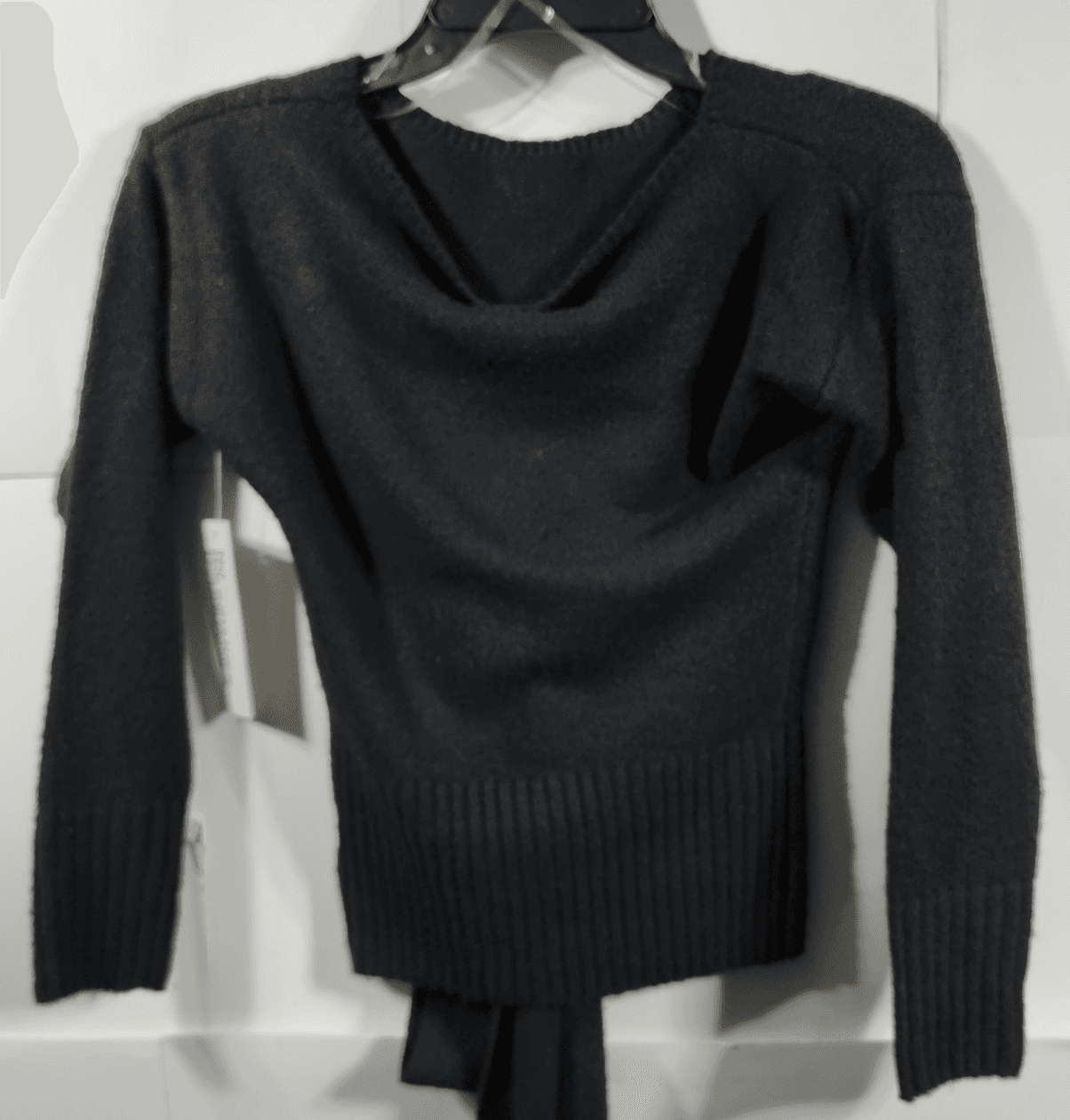 No Boundaries Women’s Size XS Sweater Pullover Black Long Sleeve NEW - Thumbnail 4