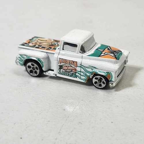 Hot Wheels 1956 Chevy Flashsider Pickup Truck Toy Radical Wrestlers - Thumbnail 3