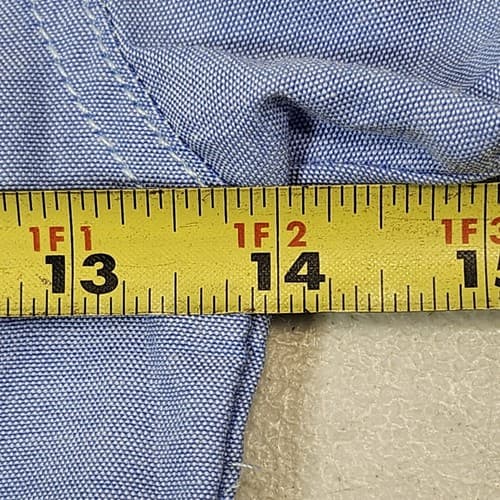 Diyana Boy's 8 Short Sleeve Button-Up Shirt Youth Blue NEW - Thumbnail 2