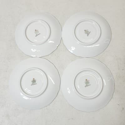 Franconia Krautheim Selb Bavaria Platina Plates 6" Platinum Rim Set of 4 - Thumbnail 7