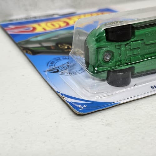 2020 Hot Wheels #203 Olympic Games Tokyo 2020 Fast Felon Green Car 1/64 Toy NEW - Thumbnail 5