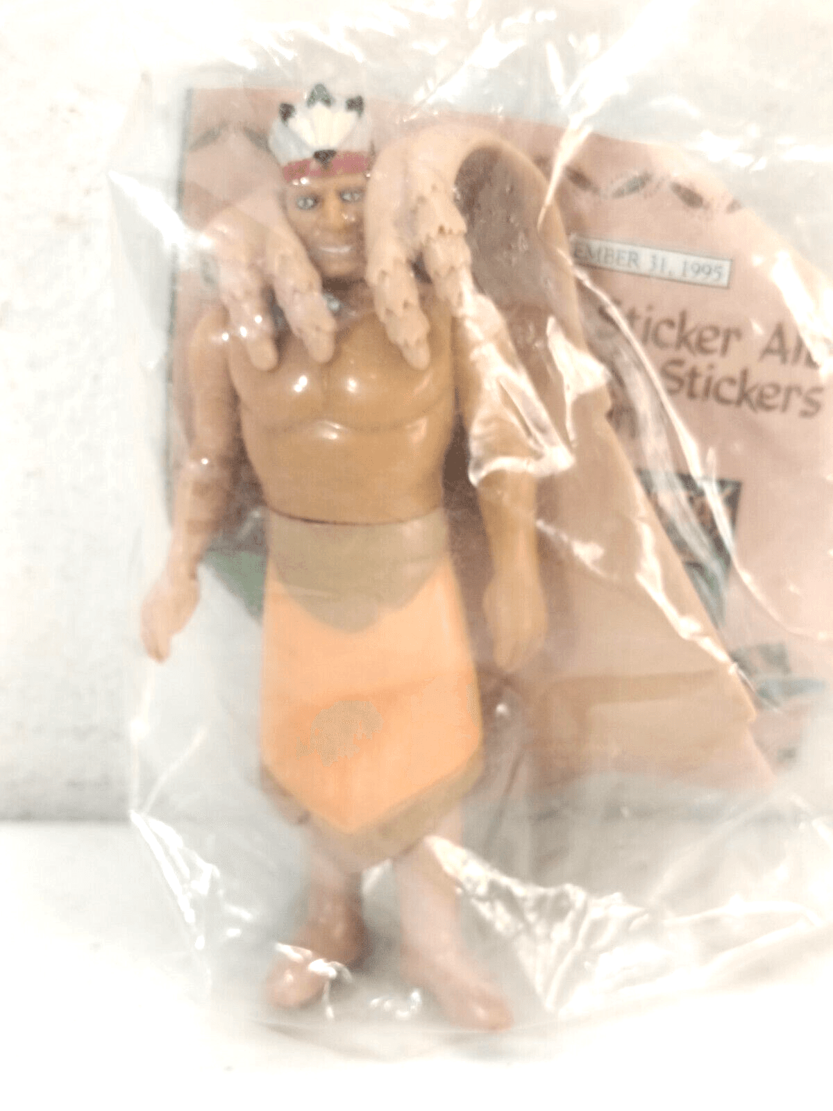 Disney Pocahontas Powhatan 5'' Figure Burger King Toy Cake Topper Figurine NEW - Thumbnail 2