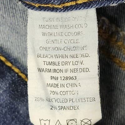 Indigo Rein Flare Leg Jeans Size 3 Blue Denim Pants Button Fly - Thumbnail 8