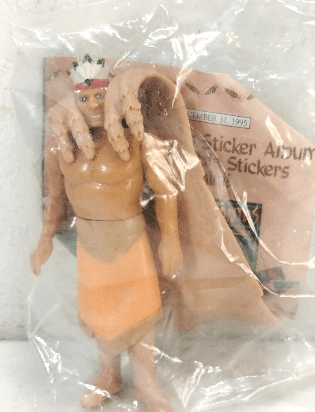 Disney Pocahontas Powhatan 5'' Figure Burger King Toy Cake Topper Figurine NEW - Thumbnail 3