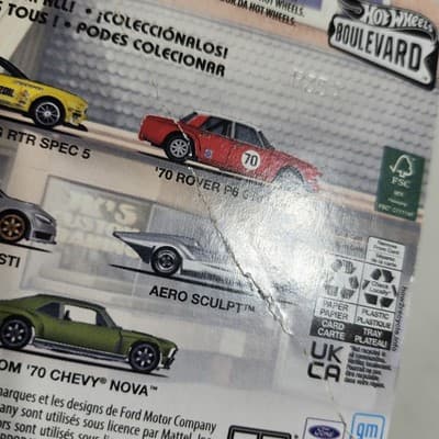 Hot Wheels Boulevard '70 Rover P6 Group 2 Red Car 1/64 Premium Toy Vehicle NEW - Thumbnail 7