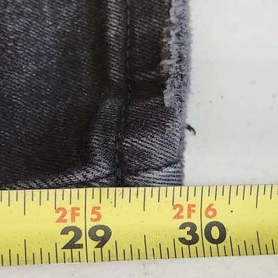 Flying Monkey Skinny Jeans Womens 28 Black Denim Mid Rise Stretch - Thumbnail 3