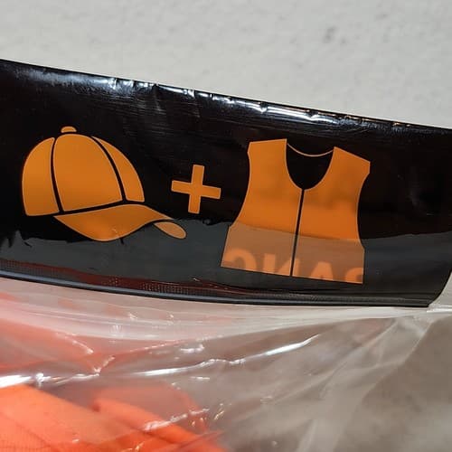 Hunting Orange Strapback Cap Hat Combo Sportman's Warehouse - Thumbnail 2