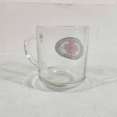 Canadian Mist Advertisement Whiskey Glass with Handle Clear - Thumbnail 4