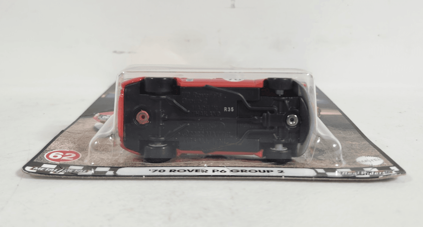 Hot Wheels Boulevard '70 Rover P6 Group 2 Red Car 1/64 Premium Toy Vehicle NEW - Thumbnail 5