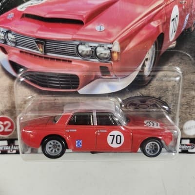 Hot Wheels Boulevard '70 Rover P6 Group 2 Red Car 1/64 Premium Toy Vehicle NEW - Thumbnail 2