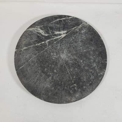 All Clad 13" Pizza Baker Stone With Stainless Steel Frame Serving Tray Handles - Thumbnail 5