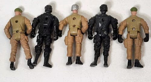 Army Action Figures World Peace Keepers Soldiers Men Kids Toy Lot of 5 - Thumbnail 14