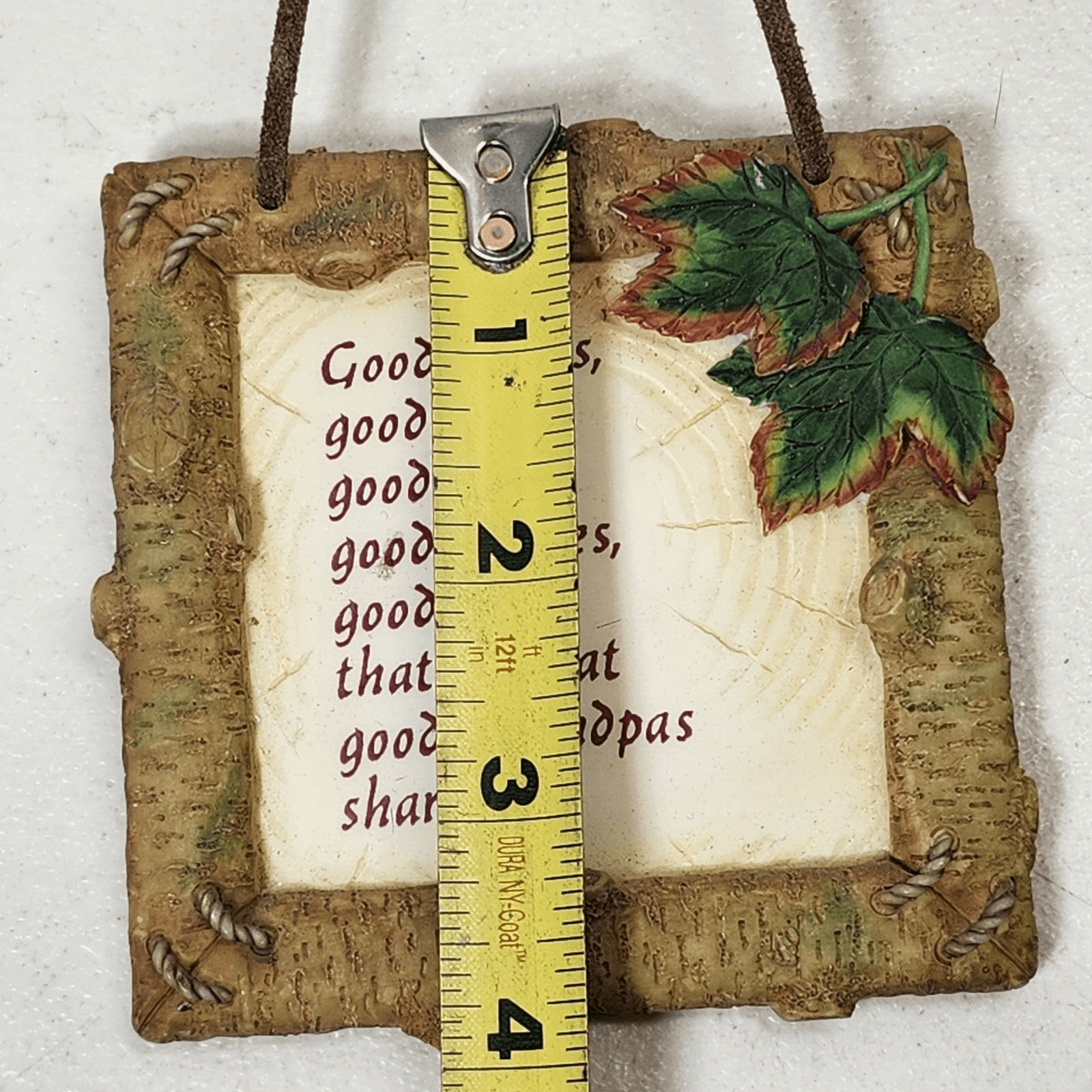 Stone Canyon Good Grandpas Quote Ceramic Plaque Wall Hanger Home Decor Enesco - Thumbnail 3