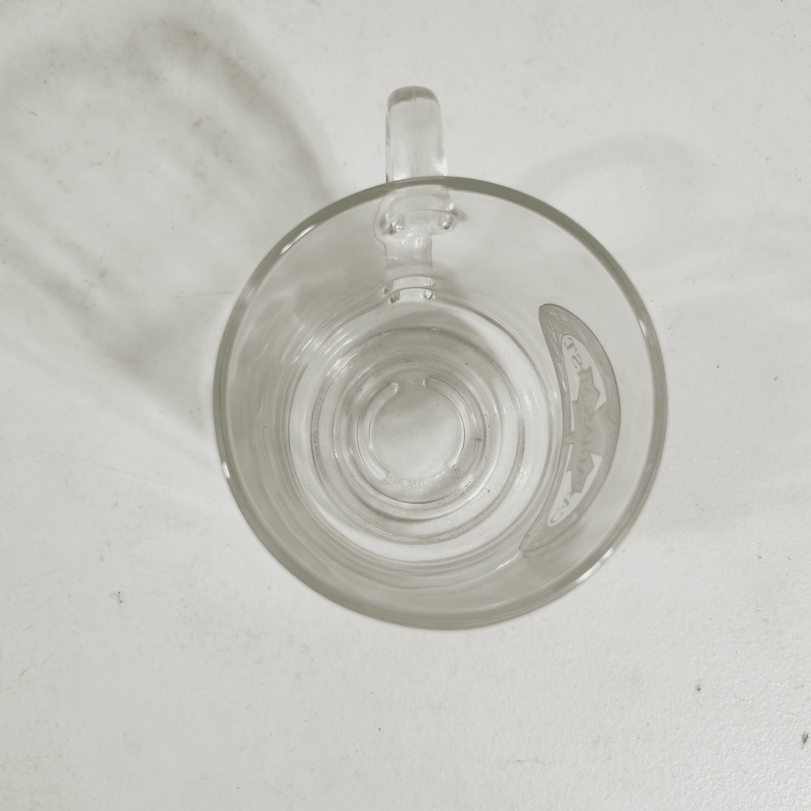 Canadian Mist Advertisement Whiskey Glass with Handle Clear - Thumbnail 5