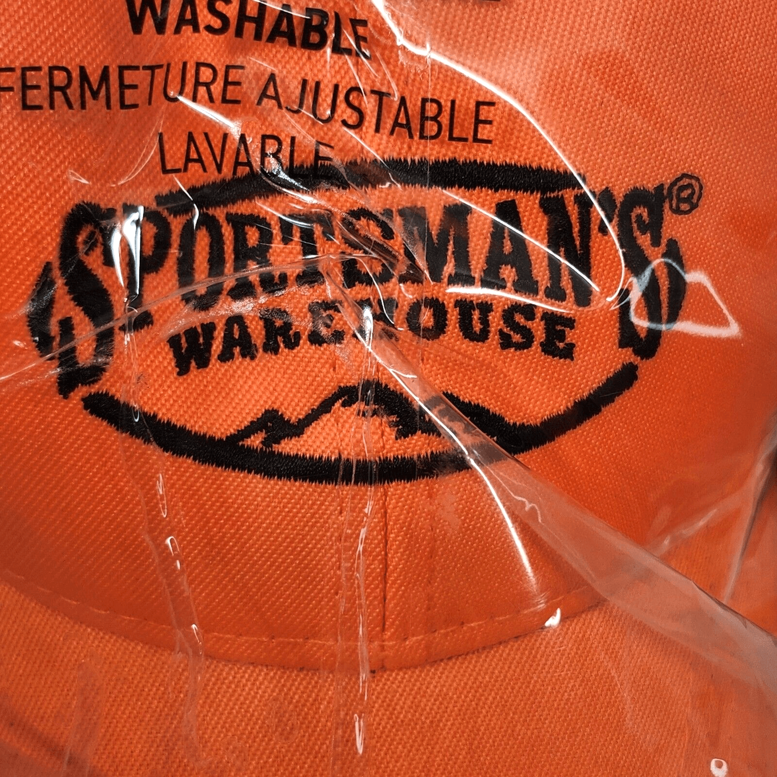 Hunting Orange Strapback Cap Hat Combo Sportman's Warehouse - Thumbnail 3