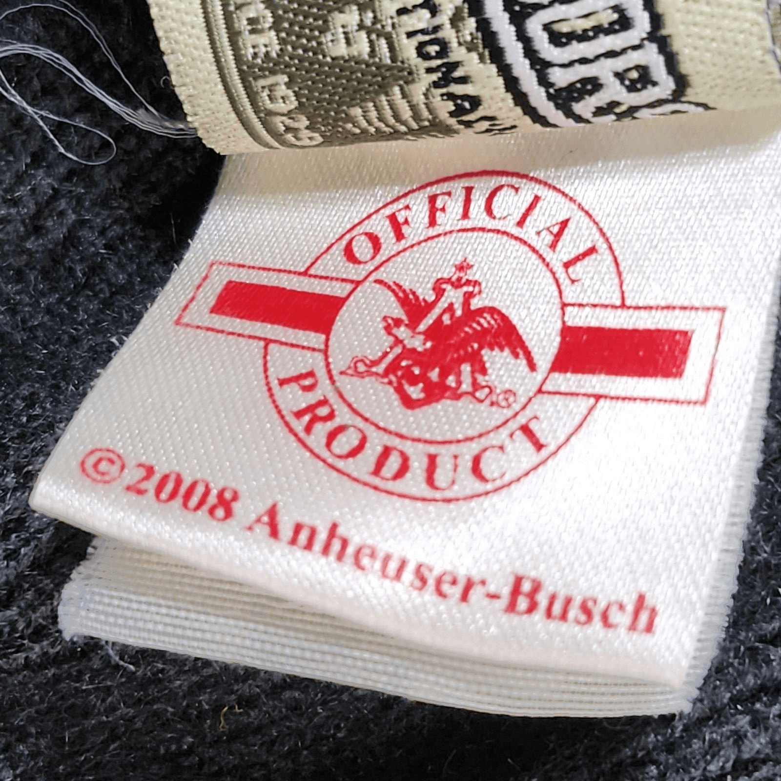Budweiser Black Winter Hat Cap Beanie Logo Paramount Outdoors - Thumbnail 5