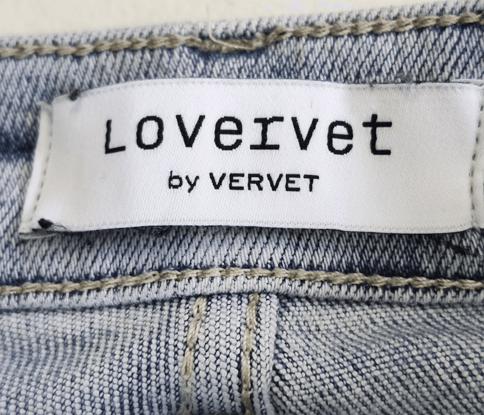 Lovervet by Vervet Women's 30 High Rise Raw Hem Bootcut Jeans Blue Denim - Thumbnail 7