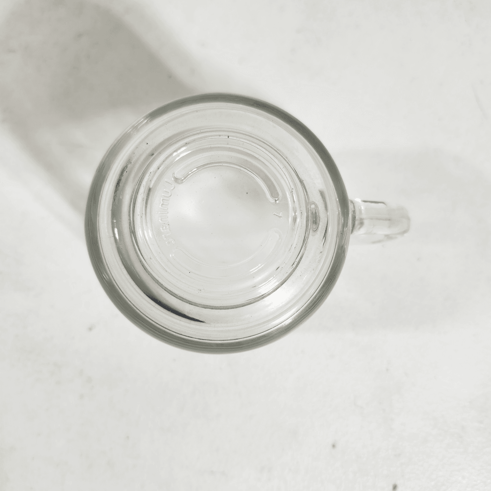 Canadian Mist Advertisement Whiskey Glass with Handle Clear - Thumbnail 6