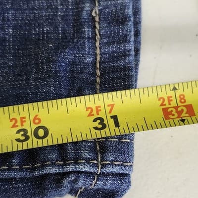 Riders By Lee Mid Rise Bootcut Jeans Women's 16 Embroidered Blue Denim Stretch - Thumbnail 3