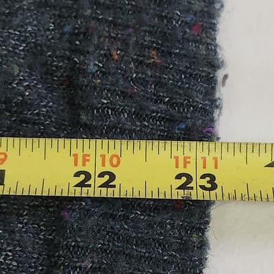 Alfred Dunner Womens XL Green Long Sleeve Sweater Colorful Speckles - Thumbnail 3