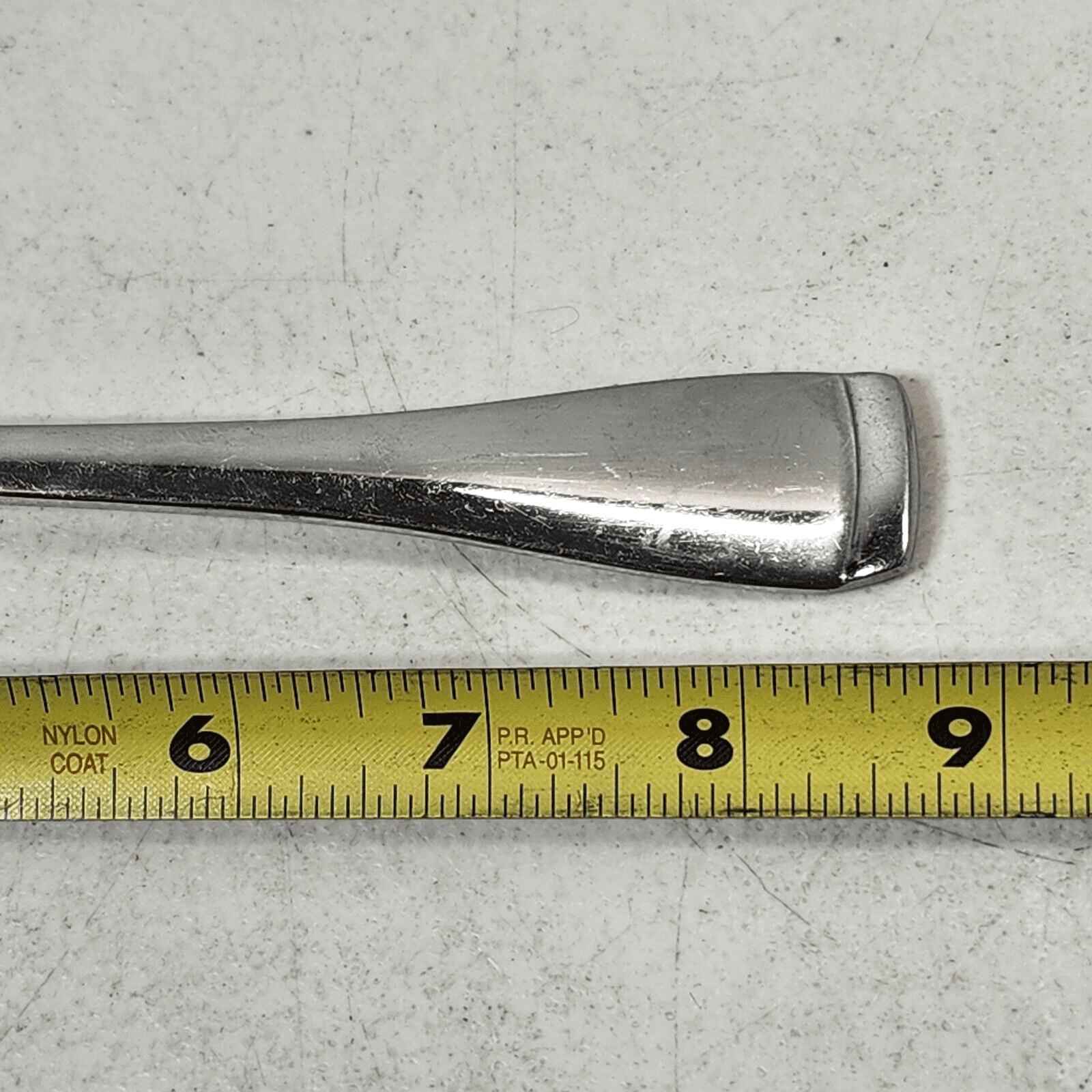 Oneida Slotted Metal Serving Spoon 8.5" Utensil Kitchen Restaurant - Thumbnail 2