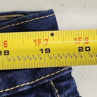 Contour Collection Jeans Women's 18W Blue Denim High Rise - Thumbnail 2