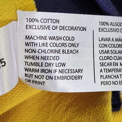 US Polo Assn. Boys Size L Shirt Short Sleeve Yellow White Blue NEW - Thumbnail 9