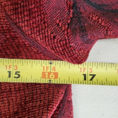 Portrait Women's Jacket Red Multi Colored Swirl Size 4P Long Sleeve - Thumbnail 2