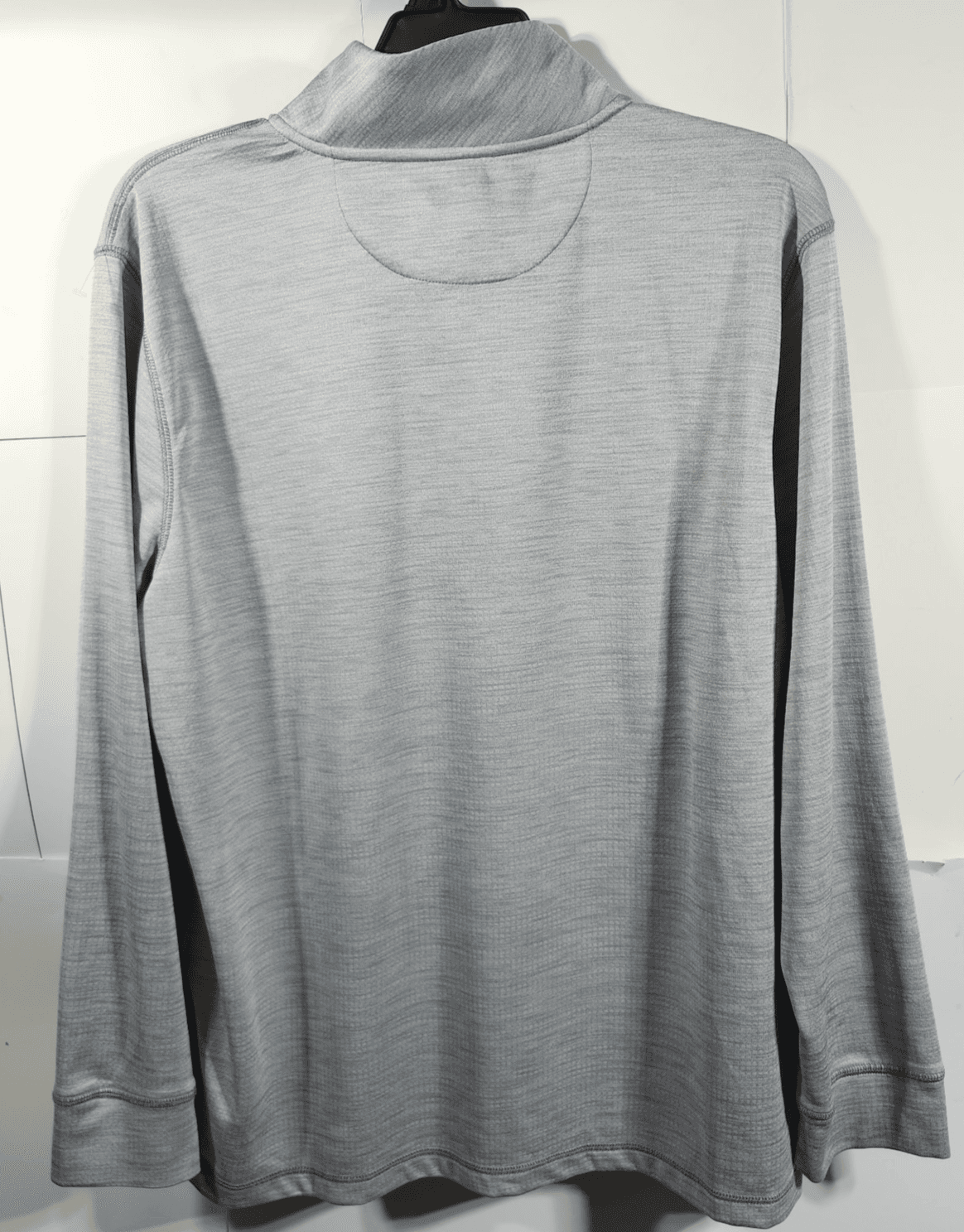 Falls Creek Men's XL 1/4 Zip Pullover Sweatshirt Gray Long Sleeve - Thumbnail 6