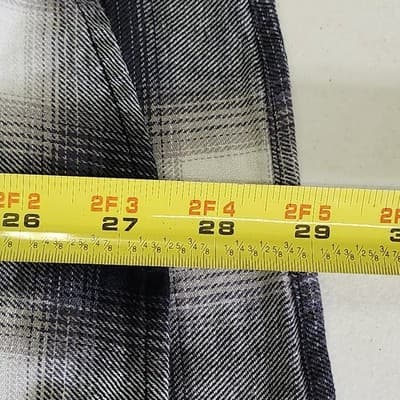 Lucky Brand Men's XL Button Up Shirt Plaid Saturday Stretch - Thumbnail 3