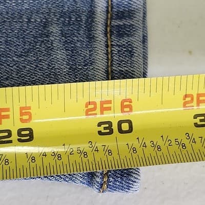 White House Black Market Women's 0 Blue Mid Rise Skinny Ankle Jeans - Thumbnail 3