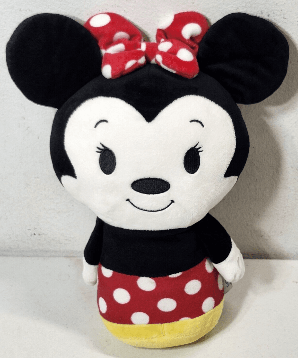 Hallmark Itty Bittys Disney Minnie Mouse Plush Stuffed Animal 13" Polka Dots - Thumbnail 2