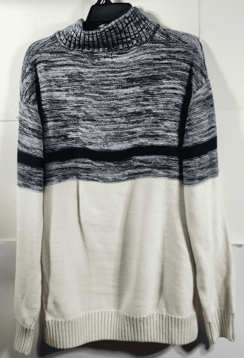 Park Slope 1/4 Zip Pullover Men's 2XL Grunge Ski New York Sweater - Thumbnail 4