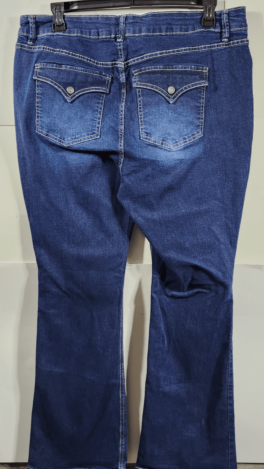 Contour Collection Jeans Women's 18W Blue Denim High Rise - Thumbnail 6
