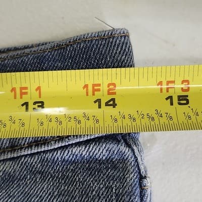 Gap Original Taper Jeans Girl's 18 Blue Denim 90's With Pockets NEW - Thumbnail 2