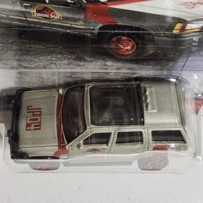 Matchbox Jurassic World Ford Explorer Car 1/64 Toy Vehicle NEW - Thumbnail 3