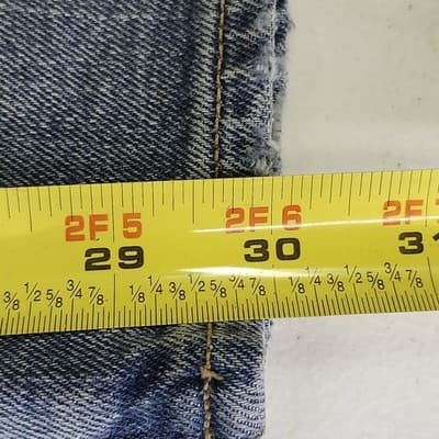 Gap Original Taper Jeans Girl's 18 Blue Denim 90's With Pockets NEW - Thumbnail 3
