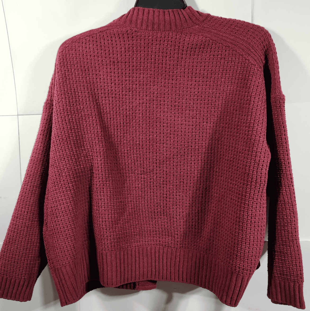 Time And Tru Women's Open Front Chenille Cardigan Sweater Size XXL NEW - Thumbnail 4