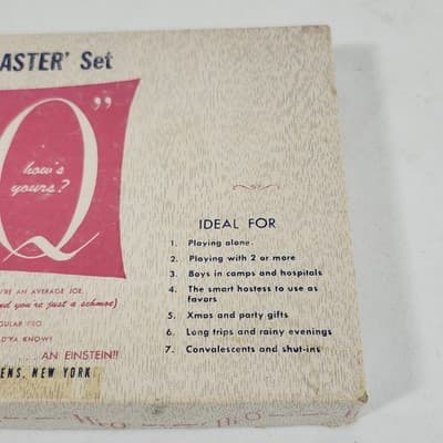 Vintage Hi-Q Double Master Set Game by Tryne Sales 1954 - Thumbnail 6