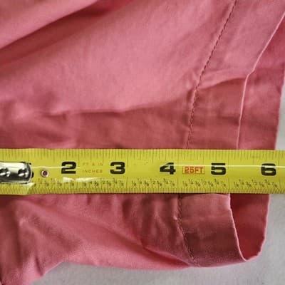 Tommy Hilfiger Women’s 8 Bermuda Shorts Pink With Pockets - Thumbnail 3