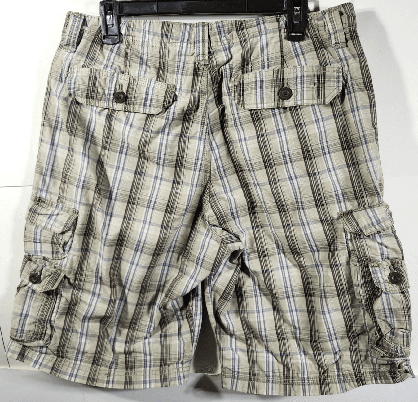 Lee Dungarees Men's Shorts Size 33 Cargo Plaid Hiking Outdoor - Thumbnail 6
