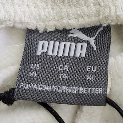 Puma Women's SweatPants Size XL Beige Workout Activewear Joggers NEW - Thumbnail 7