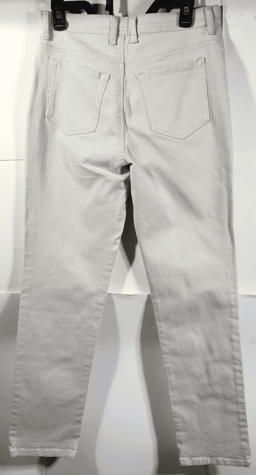 Charter Club Women's Size 6 Classic Straight Leg Jeans Beige - Thumbnail 6